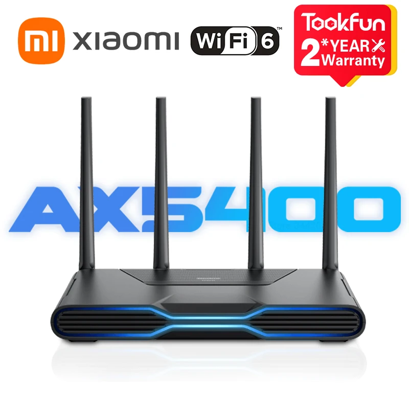 Роутер Xiaomi Redmi AX5400 ретранслятор Wi-Fi 6 VPN сетчатый 2 5G сетевой порт OFDMA MU-MIMO 512 МБ