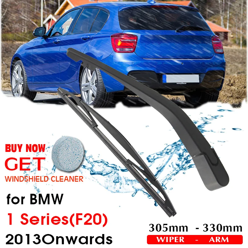

Car Wiper Blade Rear Back Window Windscreen Windshield Wipers For BMW 1Series(F20) Hatchback 305 mm 2013Onwards Auto Accessories