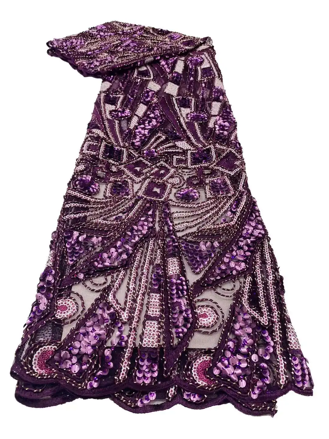 

Новое поступление, классический дизайн в наличии, нигерийская блестящая кружевная ткань с блестками 45JRB-11251, французское вышитое женское платье для шоу или вечерние