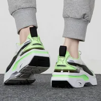PUMA Kosmo Rider : Chaussures décontractées basses pour femme, élégantes, polyvalentes, durables, antidérapantes, souples – Vert clair 383113-01 2