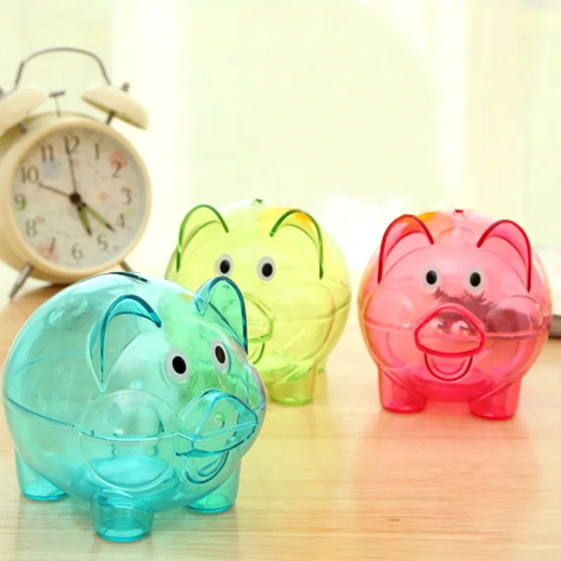 Plastic piggy banks for kids best sale