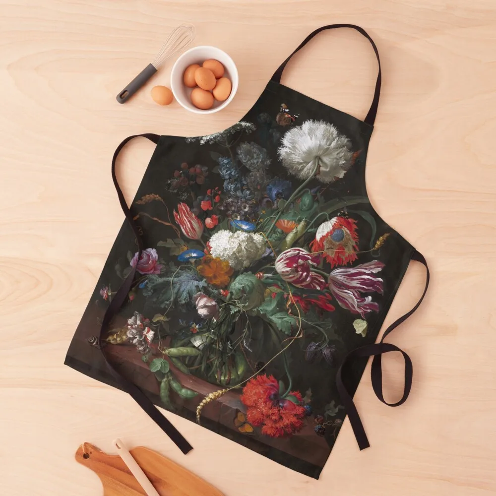 

Vase of Flowers by Jan Davidsz de Heem, Dutch, 1660 Apron waterproof aprons woman household gadgets