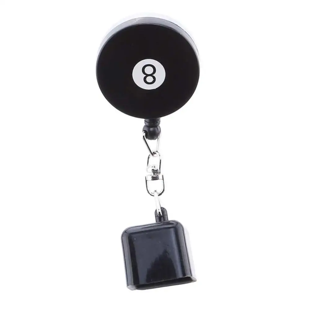 

YFASHION PLASTIC Retractable Billiards Chalk Holder With Belt Clip Portable Lightweight Nbilliards Pool Accessory