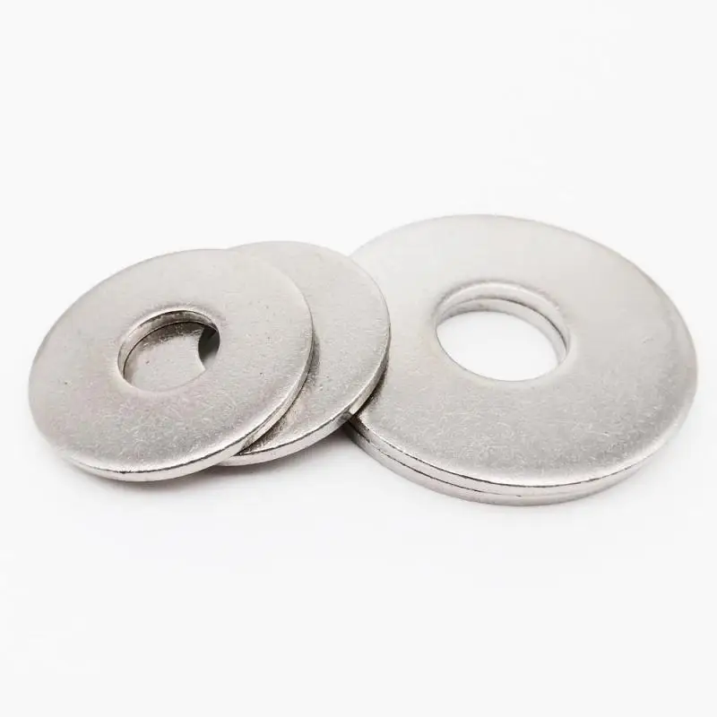 M1.6 M2 M2.5 M3 M4 M5 M6 M8 M10 M12 M14 M18 Large Size 304 Stainles Steel Big Metal Gasket Plain Washers 5/25/50/100 Pcs images - 6