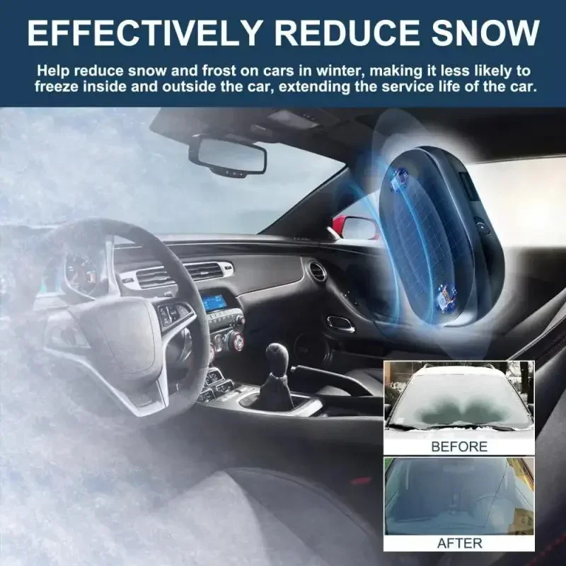 Auto Winter Antifreeze Electromagnetic Molecular Windshield Microwave Deicing Anti-Ice Instrument Window Glass Snow Removal