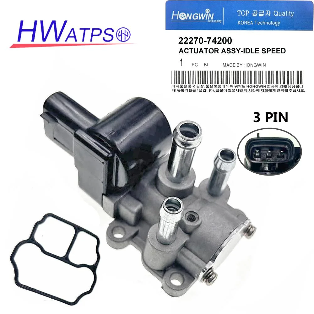 Valvola Di Controllo Della Velocità Dell'Aria Inattiva Iac Per Toyota Celica Corolla Mr2 Camry Solara Asuna Sunfire 22270-74200 22270-16060 22270-1501