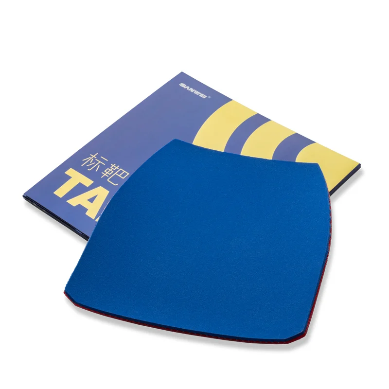 SANWEI TARGET NATIONAL Blue Sponge Table Tennis Rubber (Loop Offensive) Ping Pong Sponge