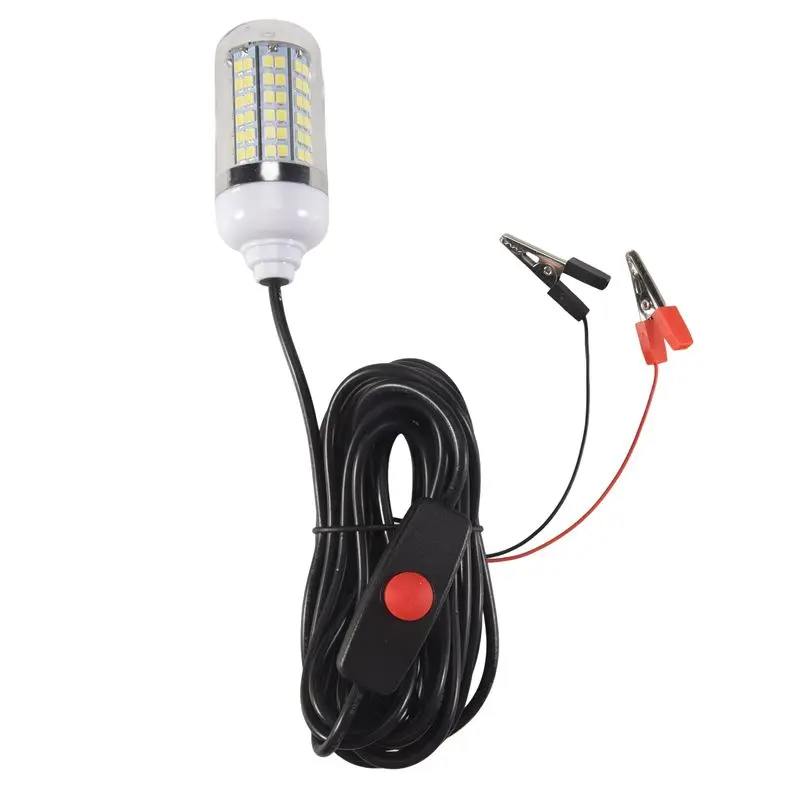 Y42A-12V 15W 낚시 조명 108Pcs 2835 Led 수중 낚시 조명 미끼 어군 탐지기 램프가 새우 오징어 크릴을 유인합니다