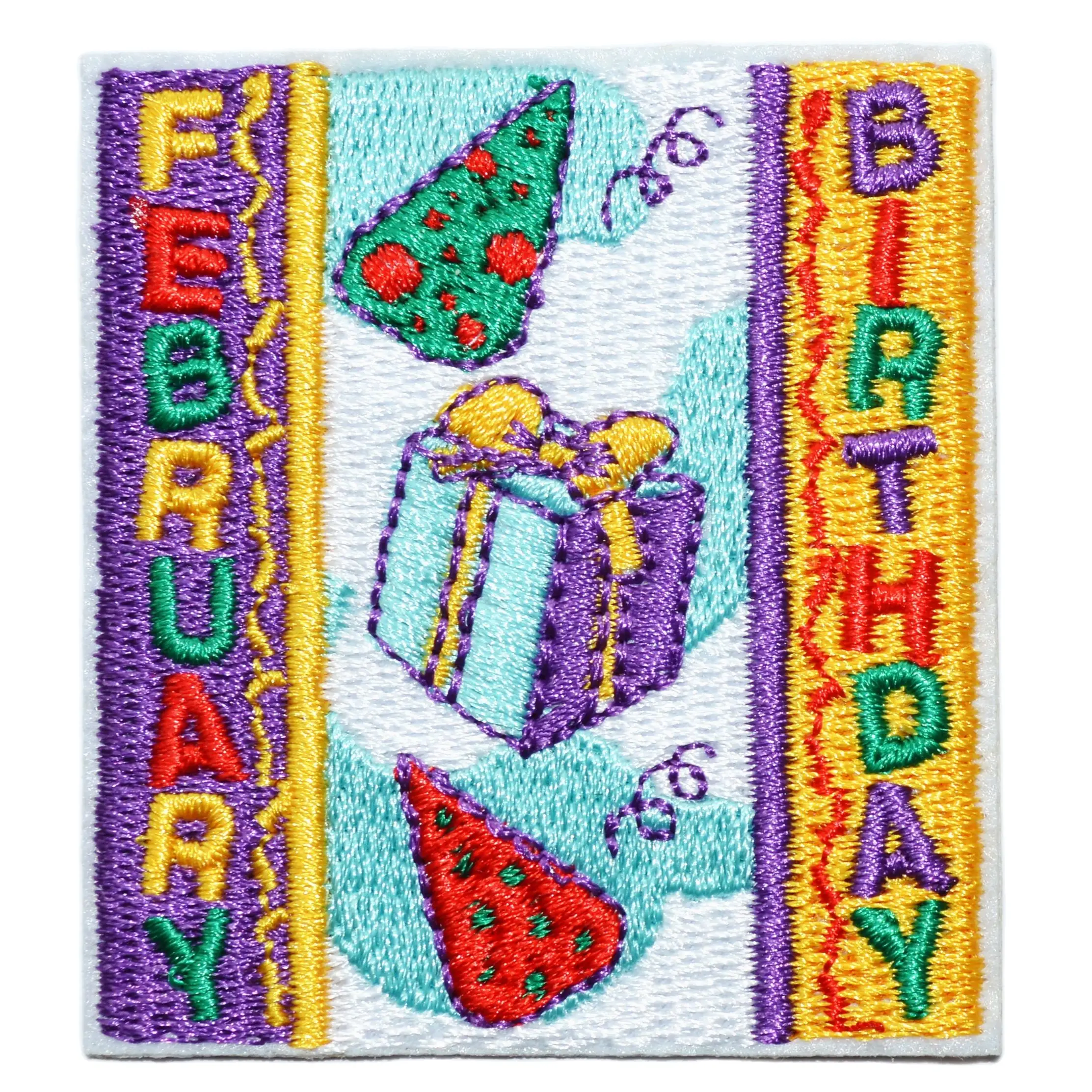 Новинка! Нашивки для девочек и мальчиков клуба ~ Февраль день рождения Модные