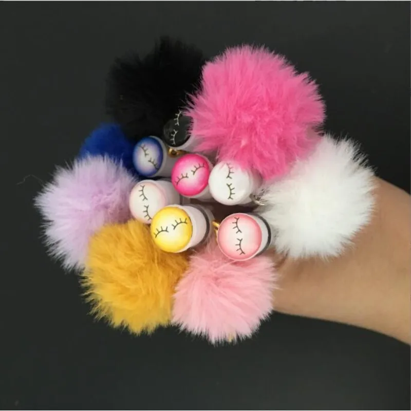 

PBR 3D hard tube brush independent ball shaped eyebrow brush eyelash brush