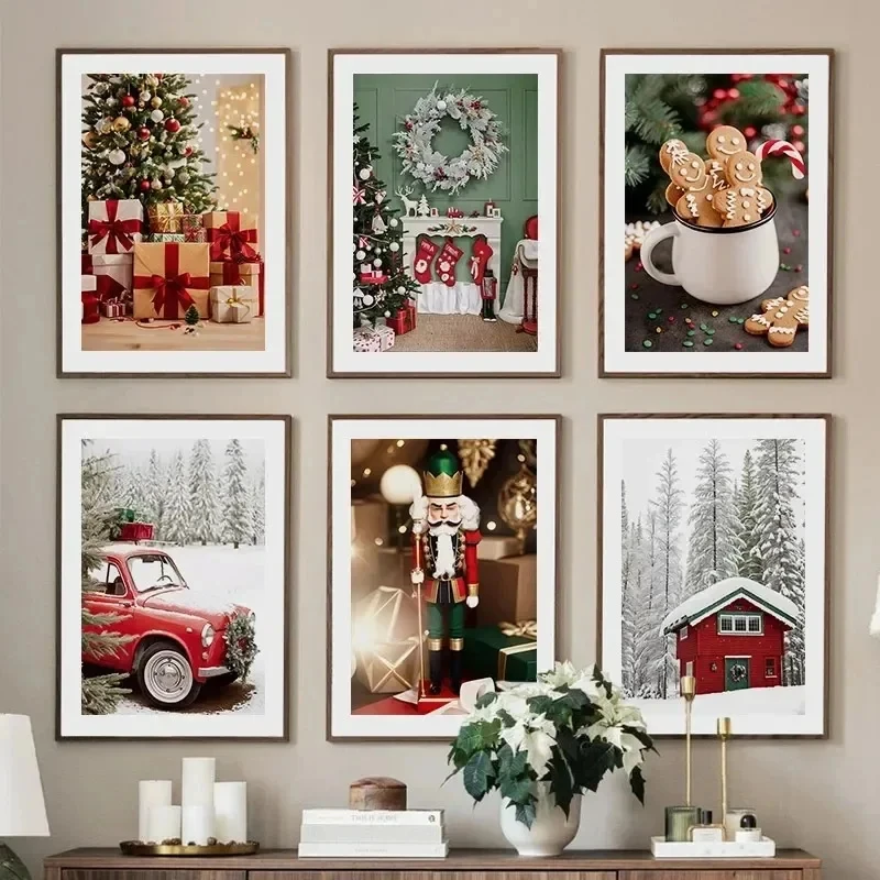 Canvas Painting Christmas Holiday Decorations 1