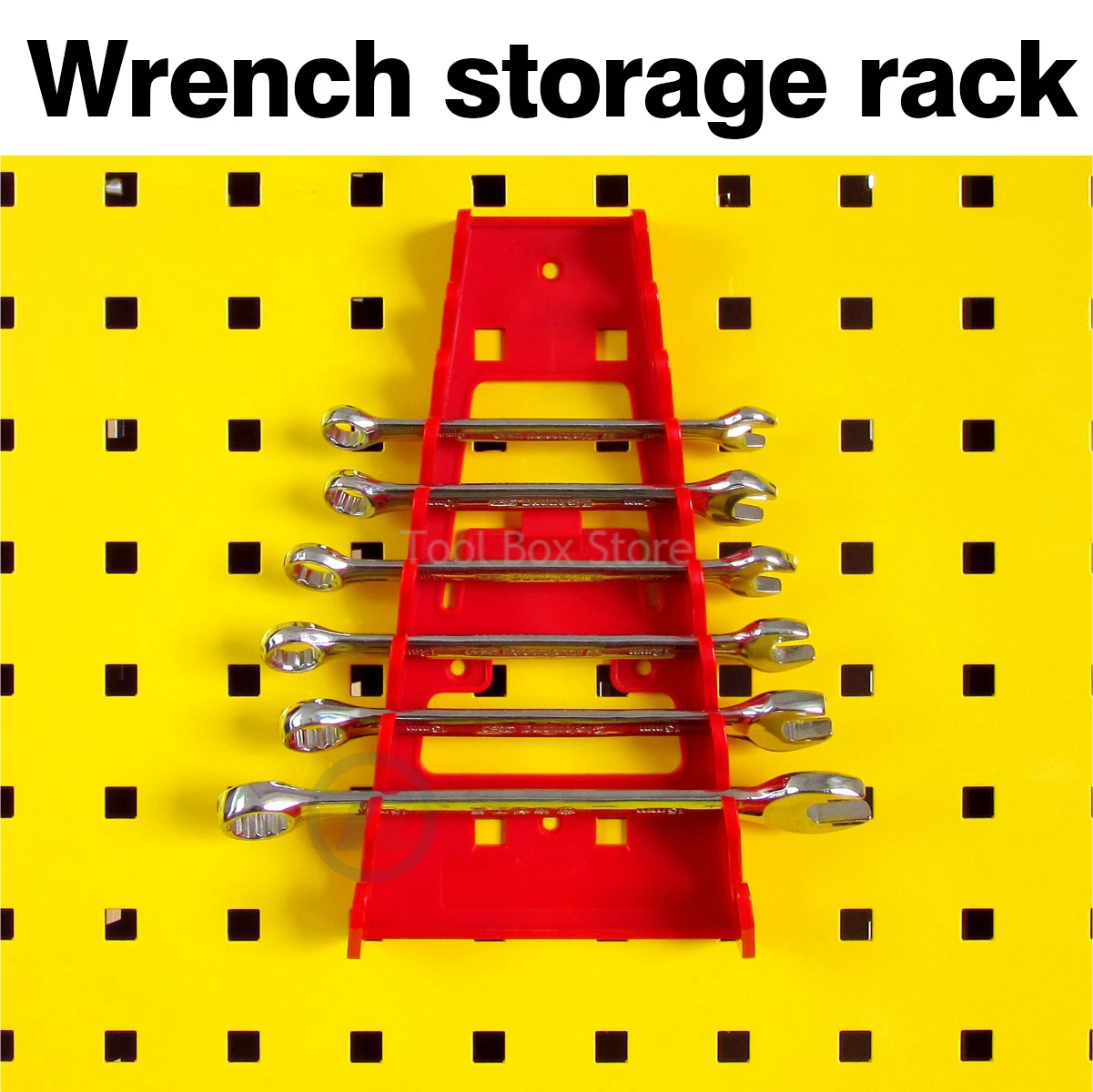 Plastic-Tool-Rack-Wrench-Holder-Organizer-Wall-Mounted-Tray-Rack ...
