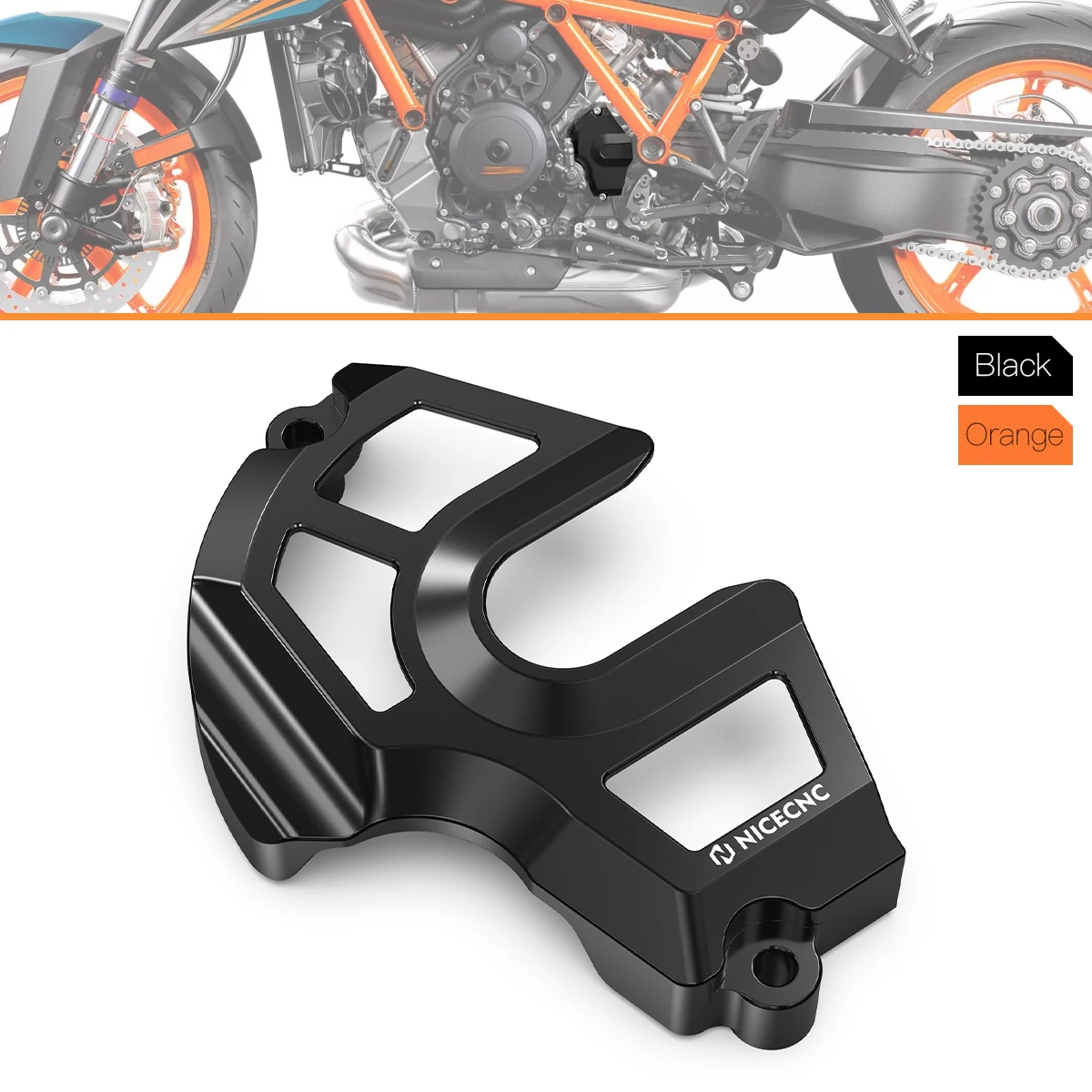 

Защитная крышка цепи для мотоцикла KTM 1290 Super Adventure R S 2021-2024 1390 Super Duke R/EVO 1290 Super Duke R/EVO