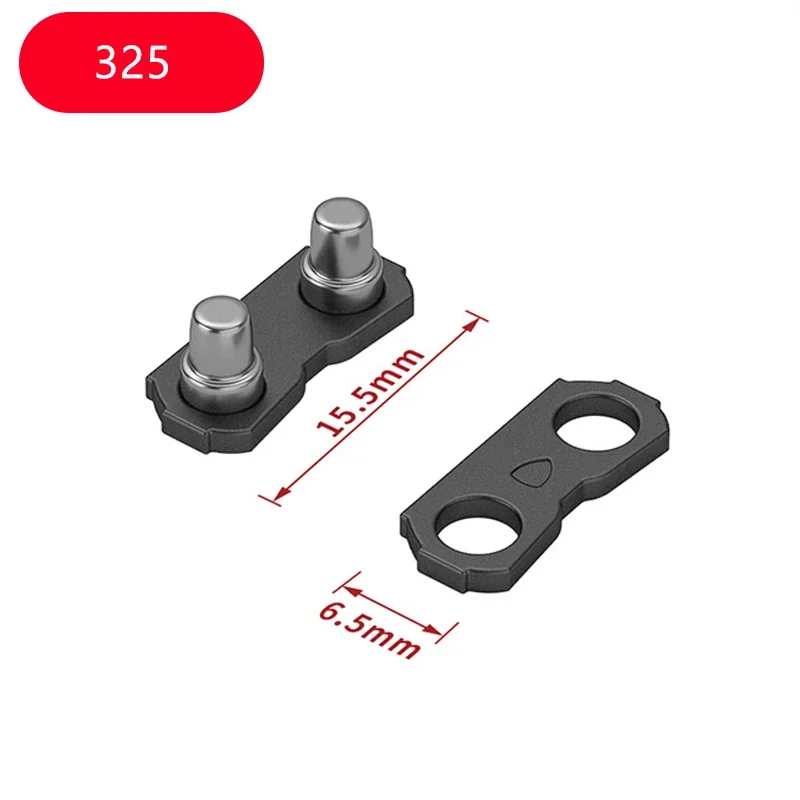 Chainsaw Chain Connector and Lock Replacement Accessories - Pack of 20/10 Pairs