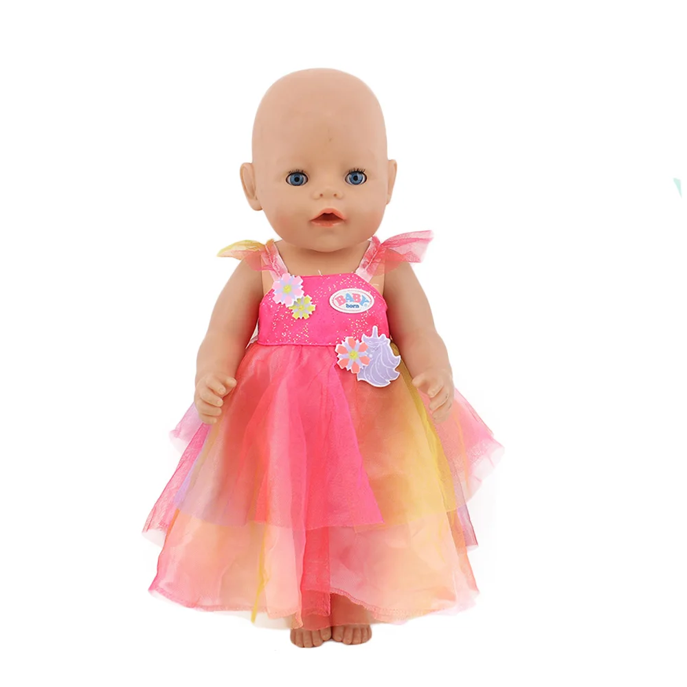 Doll Clothes 1pcs Fashion Doll Jump Suits For 17 Inch Baby Doll 43cm Reborn Baby Clothes