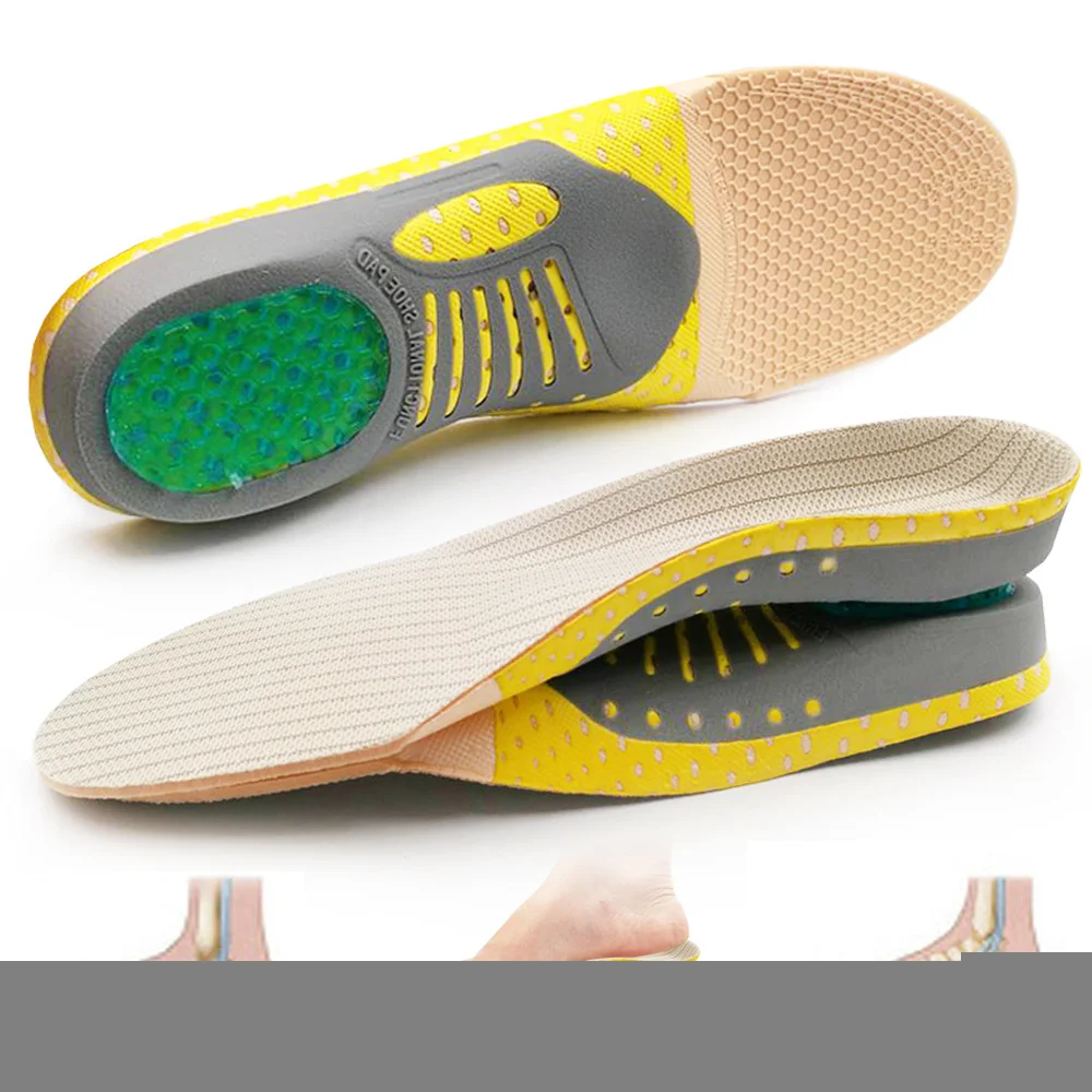 Eid beste ortho pä dische gel einlegesohlen ortho pä dische flache fuß gesundheit sohle pad für schuhe einfügen bogen unterstützung pad für plantar fasciiti unisex – Detail 36
