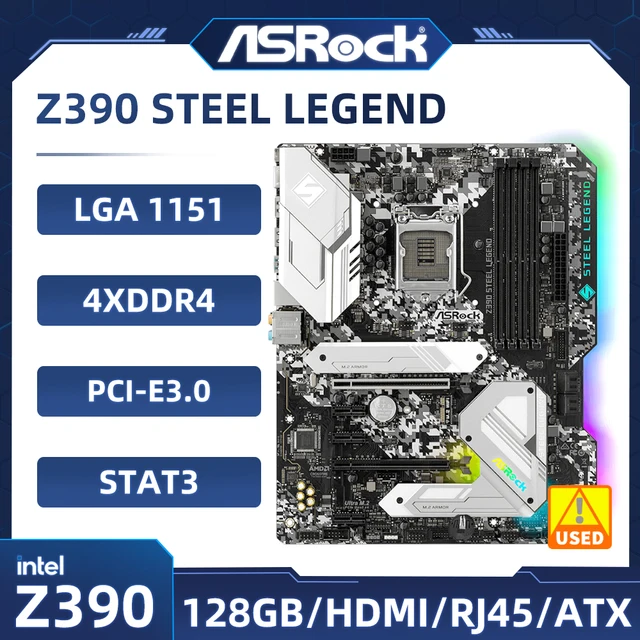 Asrock Z390 Steel Legend Płyta główna LGA 1151 intel Z390