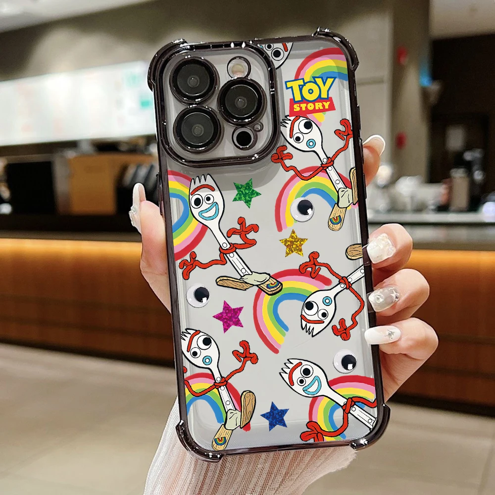 Enhanced Anti-Fall Airbag Phone Case with Plating Design
