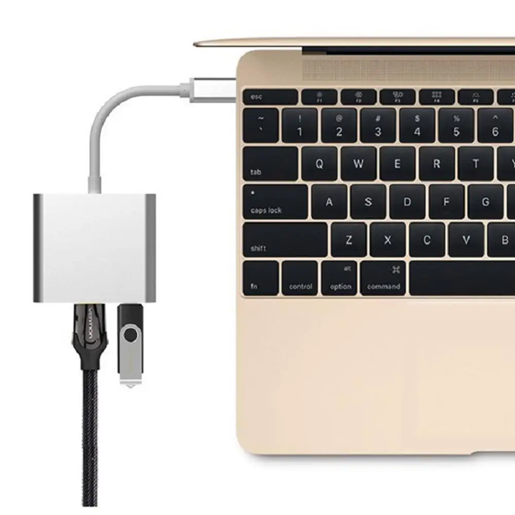 CŸ  USB C-HDMI ̺  й USB-C, 4K HDMI USB 3.0 PD   Ʈ , ƺ  Q0D4 , 3  1