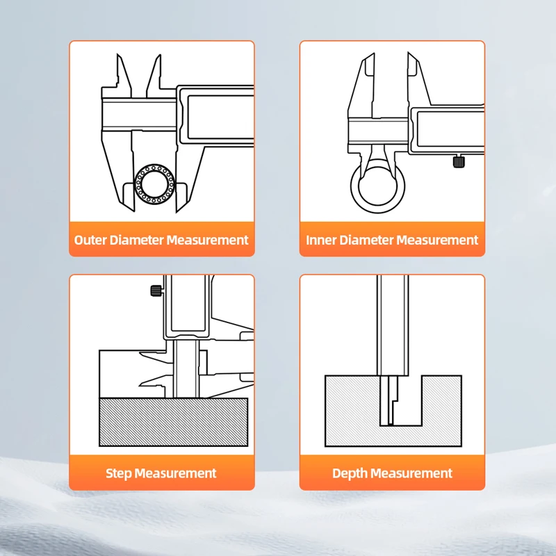 Plastic Caliper Pachometer Digital Caliper Electronic Ruler Vernier Digital Caliber Measuring Tool Digital Calibrator Micrometer - Image 6
