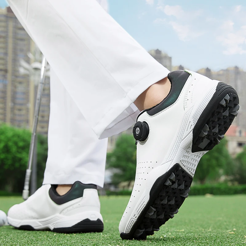 2023 New Professional Golf Shoes Outdoor Fitness Anti Slip Golf Sports Shoes Men's Luxury Walking Sports Shoes