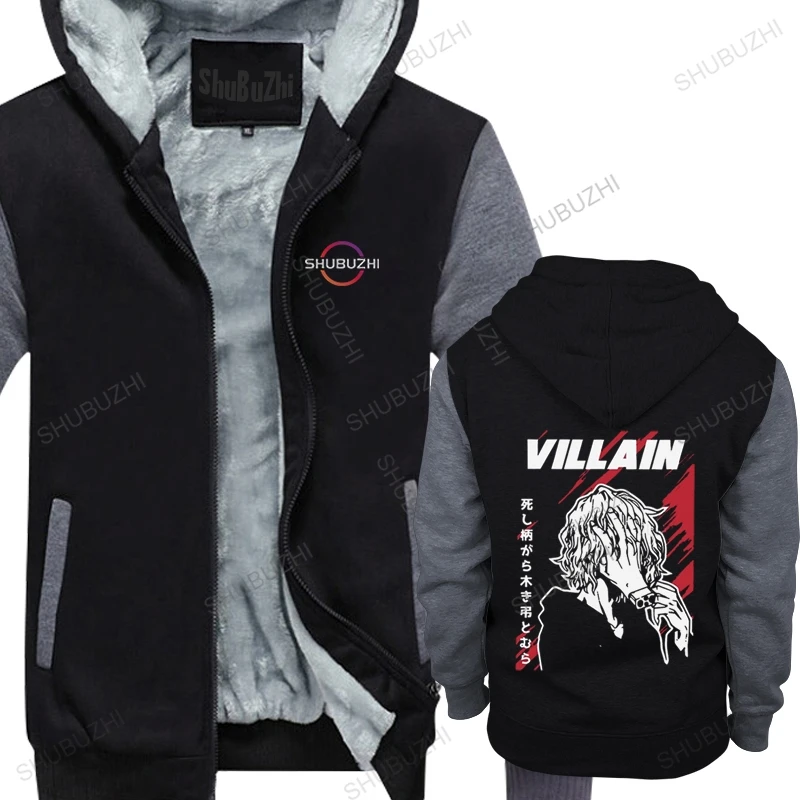 

Male Japan Anime Manga Tomura Shigaraki fleece pullover Cotton Novelty hoodie Boku no Hero Academia thick hoodies Clothe