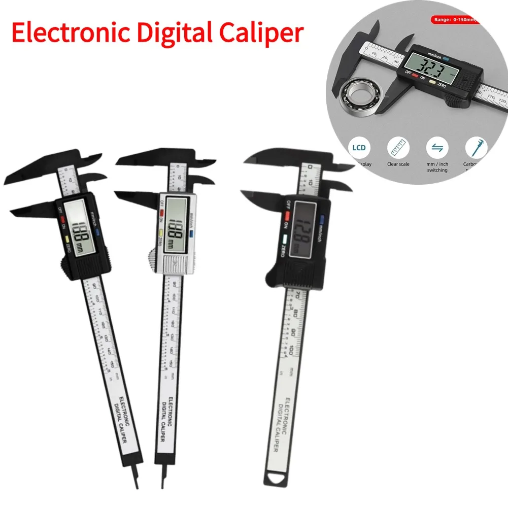 0-150mm Digital Vernier Caliper Inch And Millimete... – Grandado