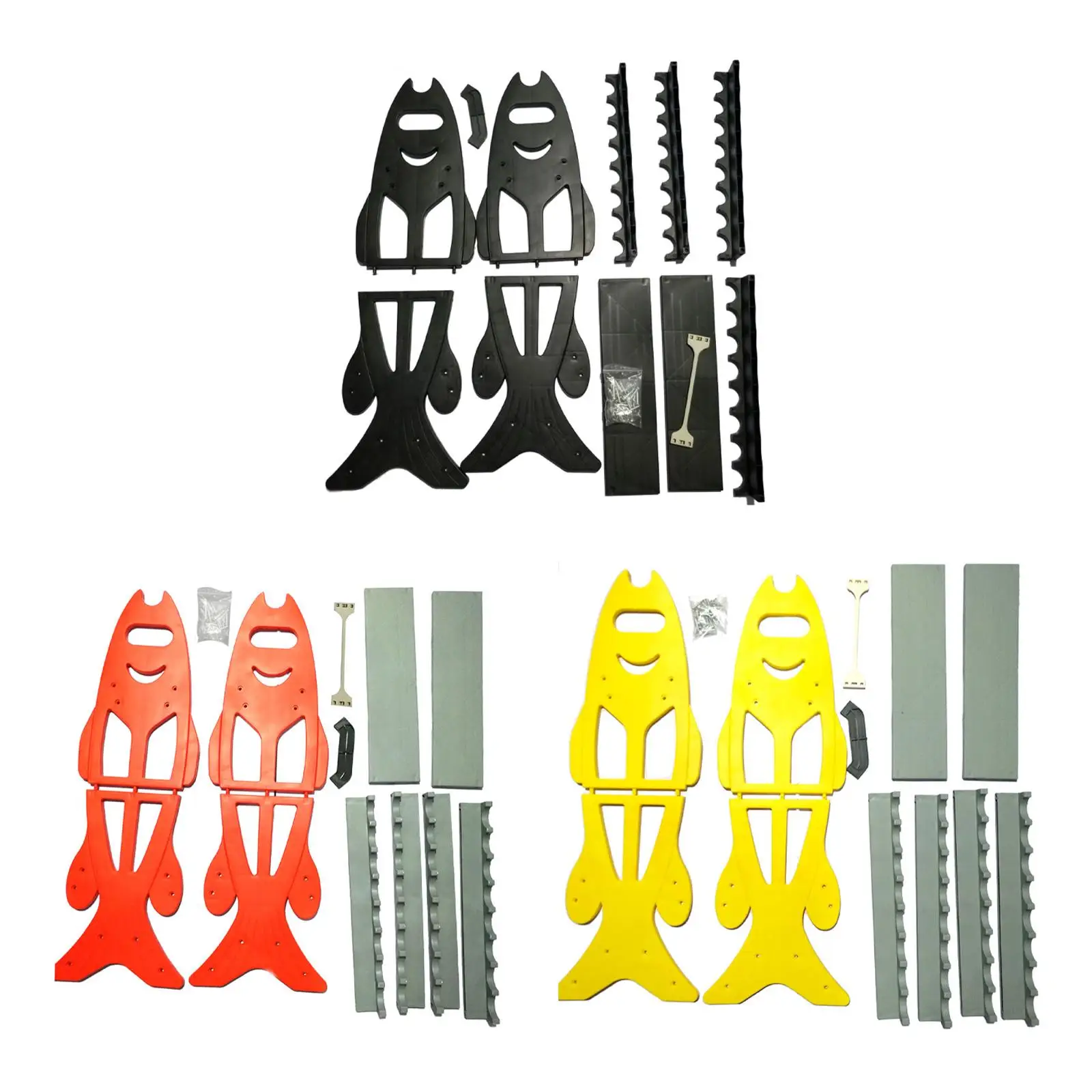 

Fishing Shaped Fishing Rod Holder Portable Store Rods Basement Display Stand