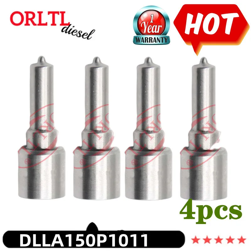 

ORLTL 4PCS DLLA150P1011 Common Rail Injector Nozzle DLLA 150P 1011 For Hyundai Genuine Fuel Injector