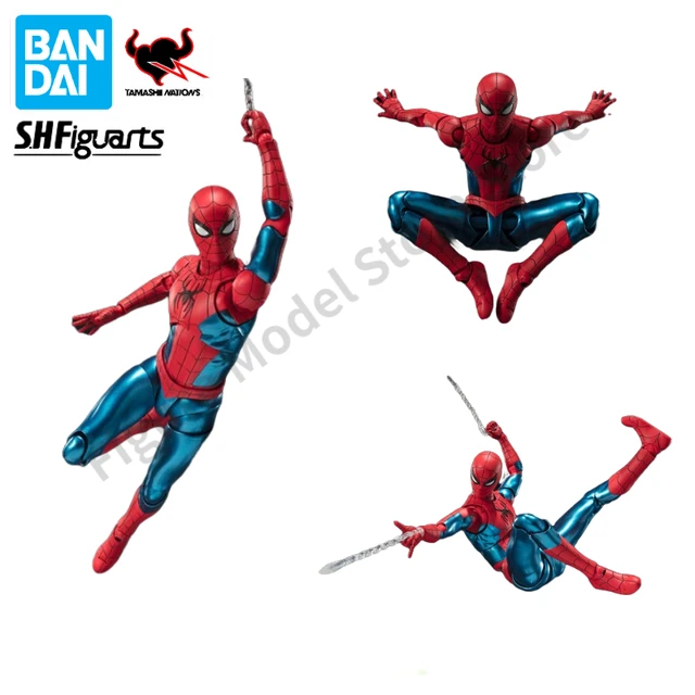 Figurine S.H. Figuarts Spider-Man (New Red & Blue Suit) - Spider-Man: No  Way Home