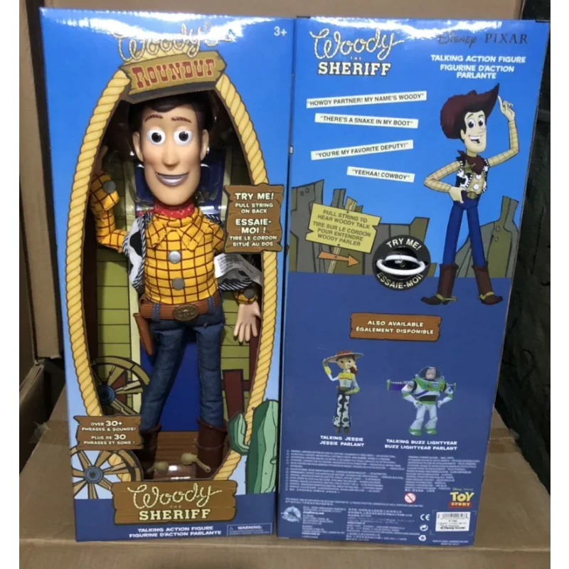 thumbnail image 1 of Figuras de acción de Disney Toy Story 4, Woody, Buzz, Jessie, Rex, modelo de juguete, colección de decoración, regalo de Navidad para niños, 1 of 5