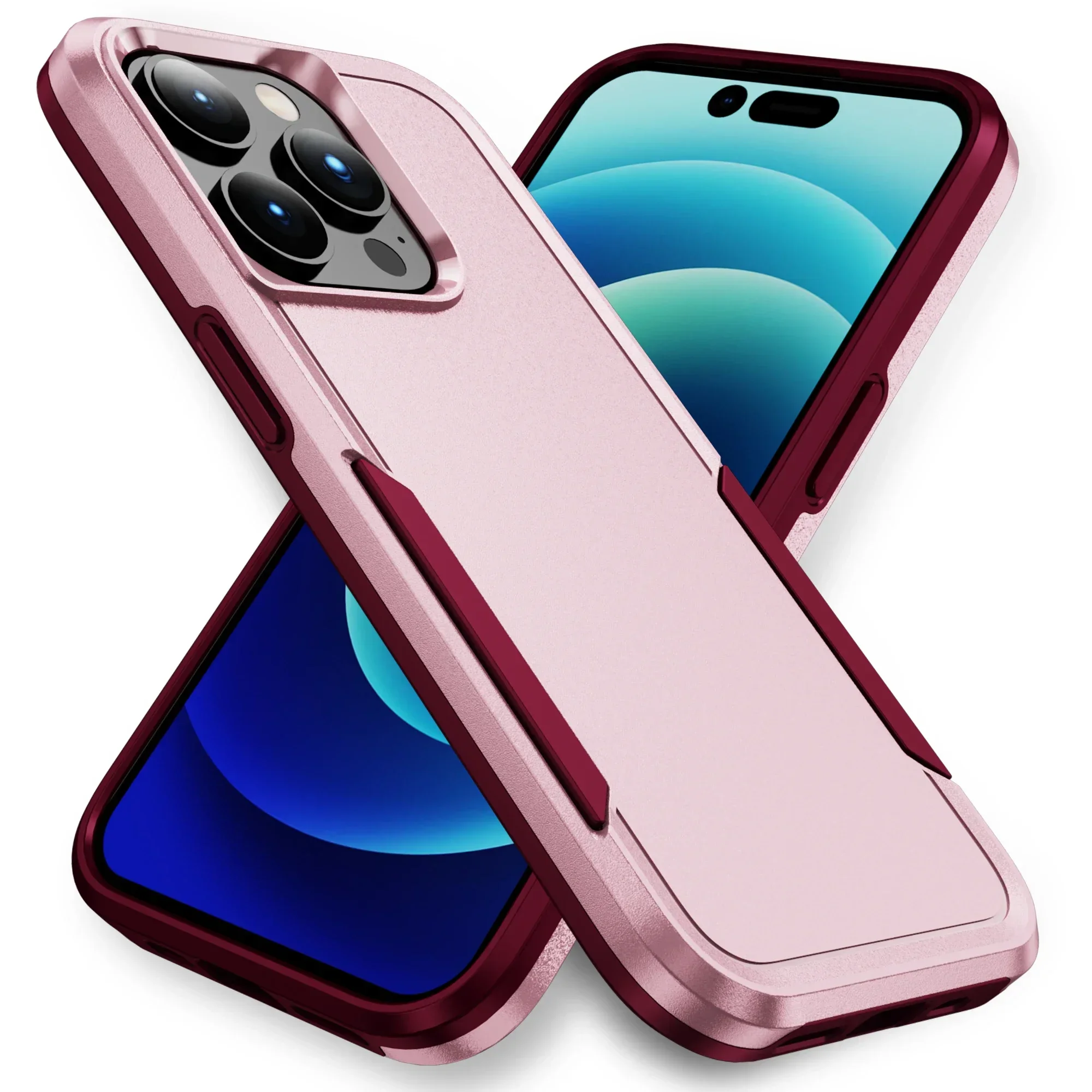 Luxury Armor Shockproof Dual Protection Mobile Phone Case