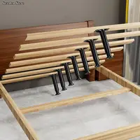 Telescopic Adjustable Bed Beam Support Foot Reinforced Plastic Furniture Leg Sofa Leg Bed Bottom Load Bearing Bracket 1X 3