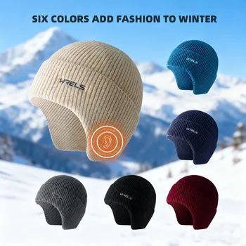 Windproof Earflap Beanie Hat 1