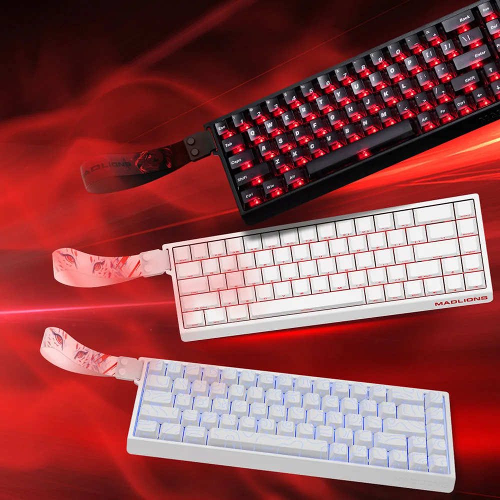 MADLIONS MAD60 MAD 68 PRO Aluminum Hall Effect Keyboard Mechanical Keyboard RT 0.01mm 8K Polling Rate 128K Scan Rate Keyboard