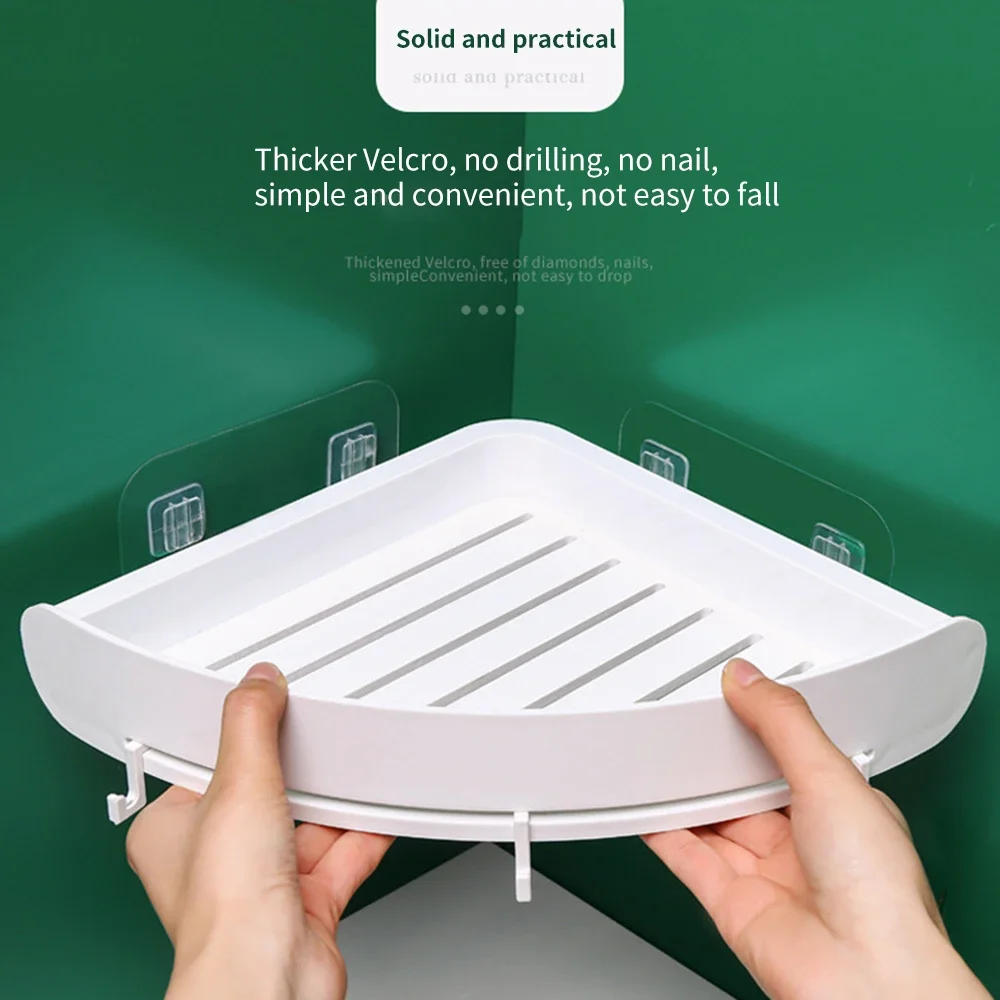 Bathroom Corner Storage Shelf Wall Organizer Caddy Shelf Shower Storage Wall Holder Shampoo Holder Home Washroom Gadgets storage rack bathroom shelf shower shelf bathroom storage shelf bathroom accessories shower rack bathroom corner shelf shampoo rack