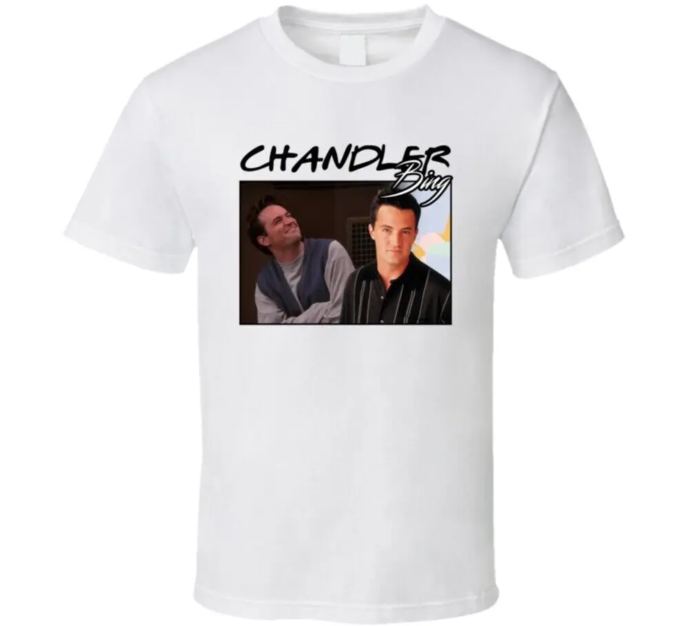 Maglietta Stile Chandler Bing Friends Anni '90
