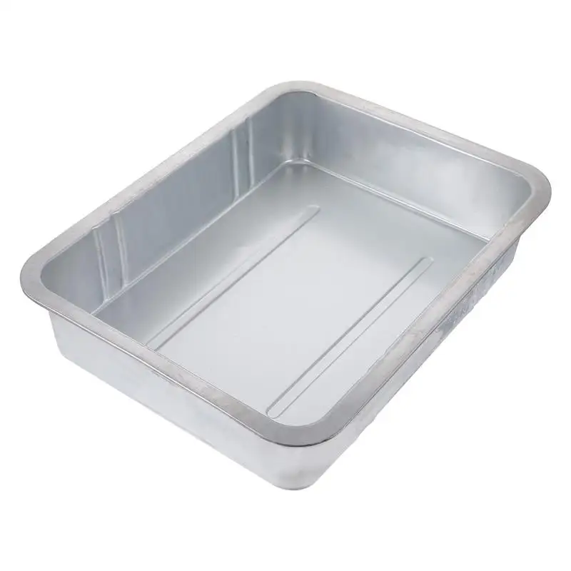 Oil Pan Drain Car Waste Tray Drip Engine Automotive Metal Changing Tank Tools Holder Collector Steel Draining Transmission Cars