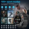 LIGE New 3ATM Waterproof Smart Watch Men 730mAh Extra Large Battery AMOLED HD Display Outdoor Professional Sports Smartwatch Men 5