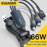 Essager 6A 66W 3 in 1 USB C