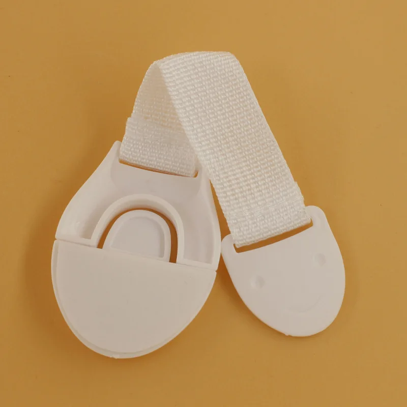 2Pcs Child Lock Protection for Locking Cabinet Cupboard Drawers Refrigerator Doors Children's Safety Kids Plastic Safe Lock