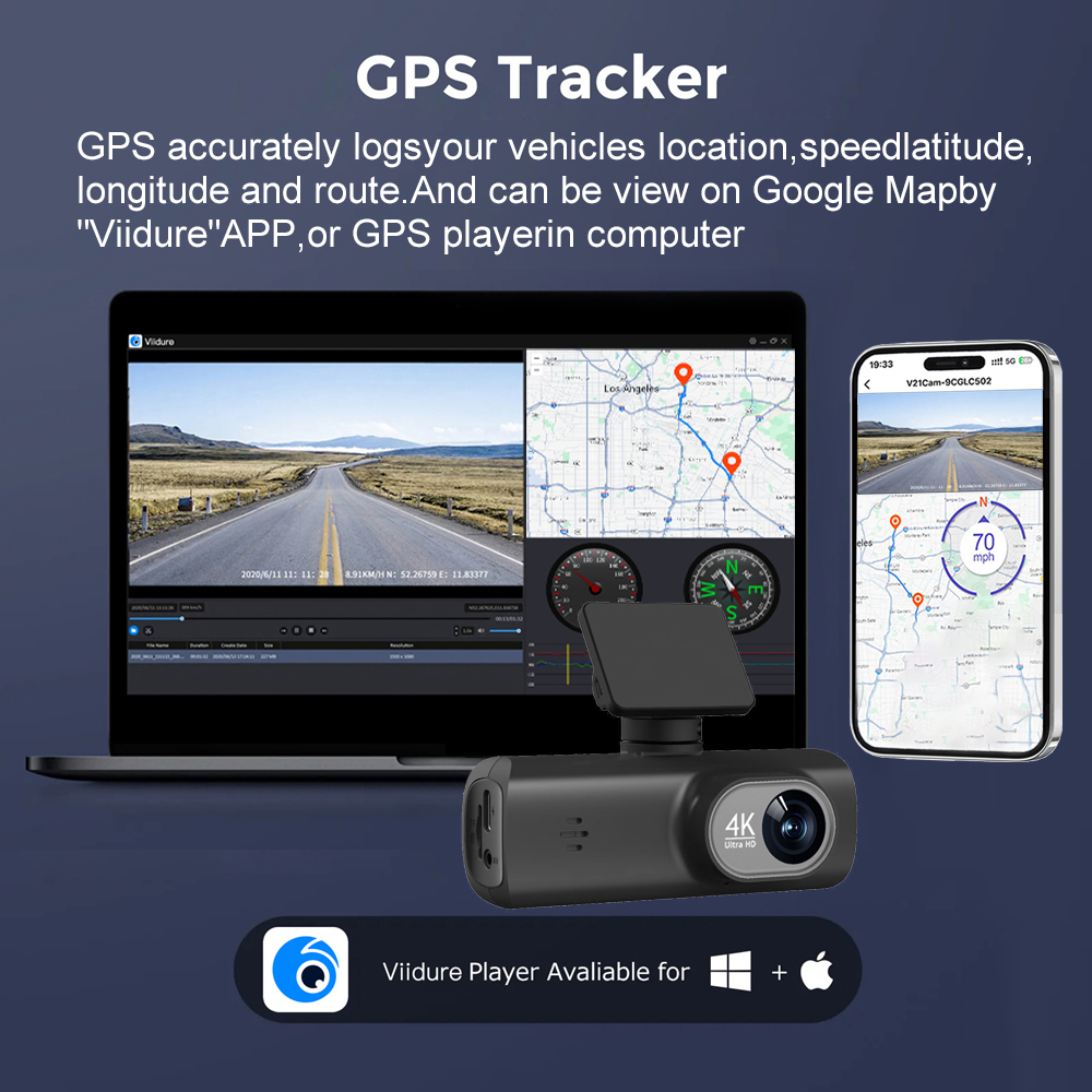 Ultimate Car Cameras with Night Vision: Dual Lens 4K Security