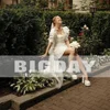 Elegant Short Wedding Dress 2025 Square Collar Puff Sleeve Pleat Open Back Satin Simple Bridal Gown Vestidos De Noiva Customized 3