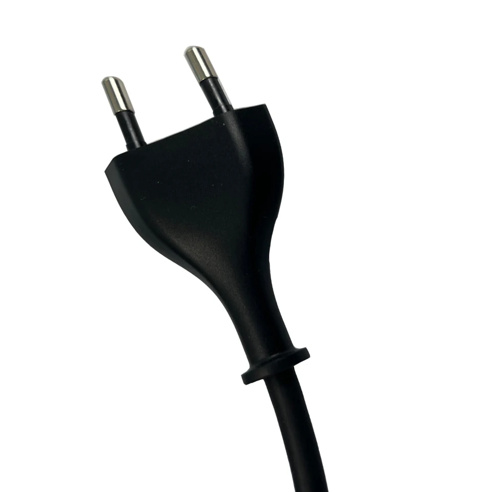 European EU power cord Angled Replacement AC power Cord Cable lead
