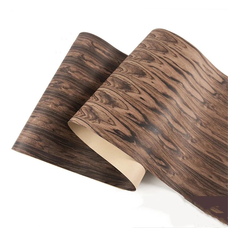 Natural Genuine Santos Rosewood Wood Veneer Furniture Veneer About 55cm x 2.5m 0.25mm Thick C/C