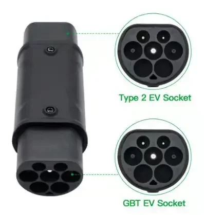 

32A 22KW 3 Phase Type 2 to GB/T Plug EV Adapter for Chinese Cars
