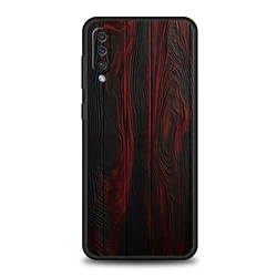 Vintage Forest Brown Wood Phone Case - Soft TPU Shell Bags - Samsung A20 (A1)