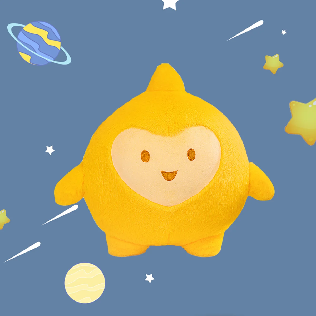 Star Plush Pillow Toys Adorable Lucky Wishing Star Plush Doll Soft Plush Pillow Kawaii Sleep Toy Home Decoration Kids Birthday Gift