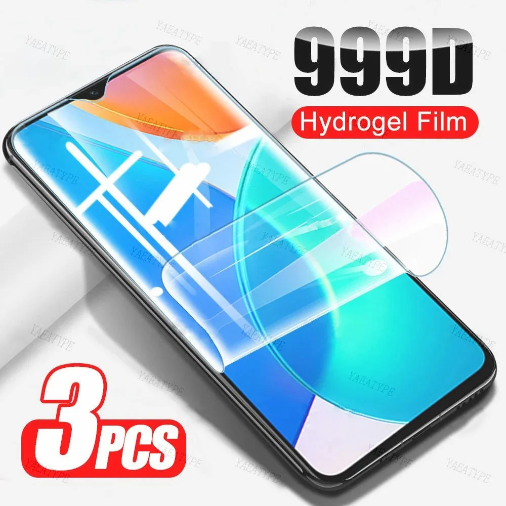 Pellicola Idrogel 3 Pezzi Per Xiaomi Poco C40 C50 C51 C55 F5 X5 Pro Redmi 12 4G 5G A1 A2 Plus 10 10A 10C 12C Pellicola Proteggi Schermo