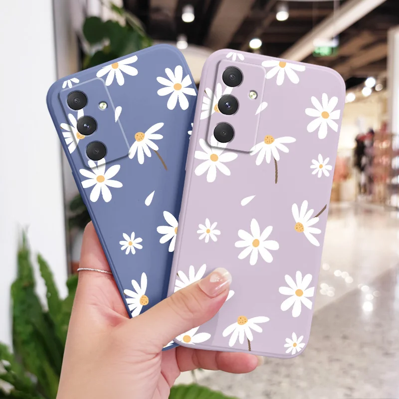 Charming Daisy Silicone Phone Case Cover
